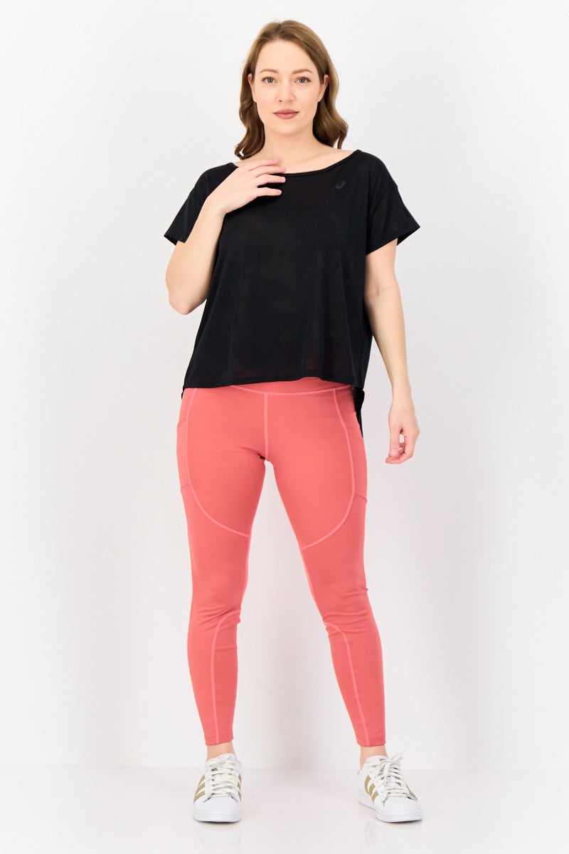 asics Women Sportswear Fit Short Sleeve Training T-shirt, Black - Image 3