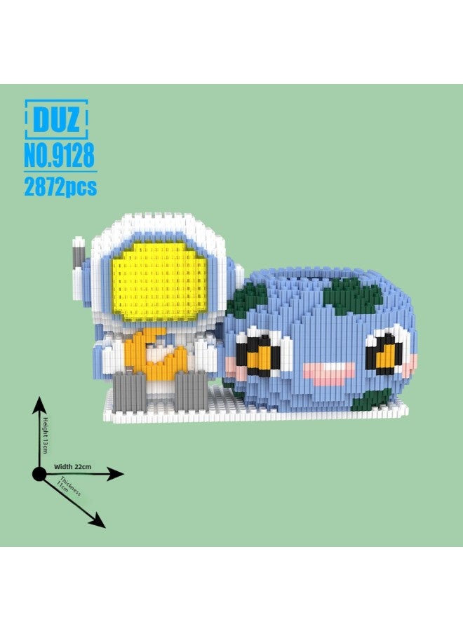 Compatible With Lego Large Blocks In Series With Tiny Particles Assembled Children's Toys Puzzle Blocks Supply-Color:9128 - Image 1