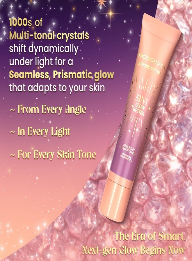 Facescanada FACES CANADA Tint & Pout Duo 2 - Comfy Matte Wow Liquid Lipstick - Choco Couture 01, 3.8ml + Strobe CC Tint Mini - Sunset Glaze 02, 18ml | Highly Pigmented | Radiant Dewy Glass Skin Glow | Long Lasting | For Light to Medium Skin - Image 3