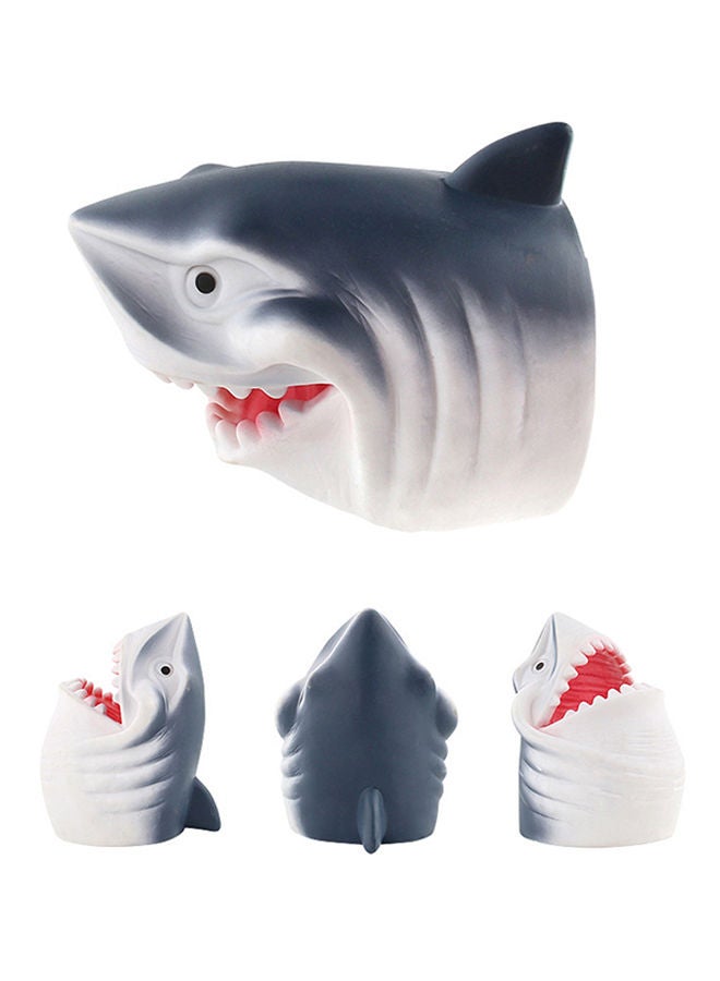 نيبمينينت دُمية متحركة يدوية لينة جلو على شكل سمكة قرش - Image 2