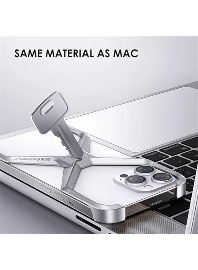 إيروريكس جراب بدون إطار لهاتف Iphone 15 Pro Max جراب من الألومنيوم الفضائي، جراب iPhone بسيط، جراب تبديد الحرارة، جراب معدني لهاتف iPhone، جراب هاتف بدون إطار، جراب iPhone خفيف الوزن، جراب iPhone نحيف - Image 5