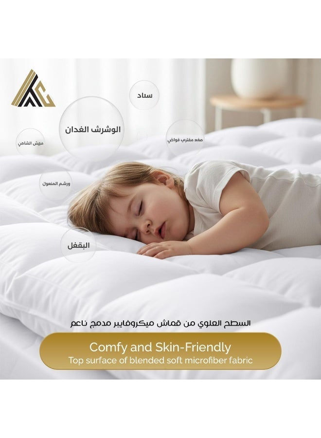 Luxurious Hotel Mattress Topper 14 cm height - Image 3