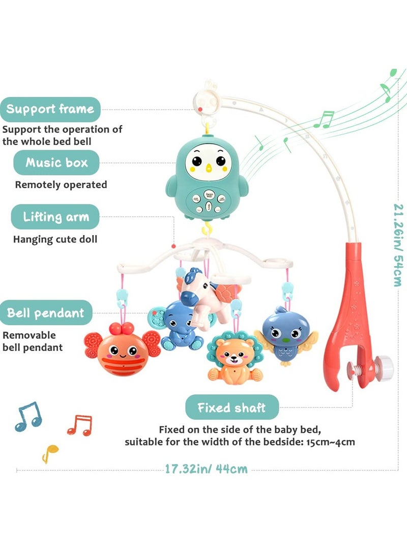 Hanging toys for babies cot with music and remote control  - Image 4