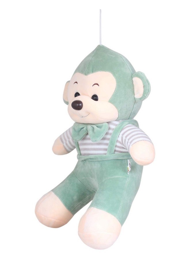 تيكلز لعبة محشوة ناعمة للغاية على شكل قرد أخضر من Tickles كهدية عيد ميلاد للأطفال (اللون: أخضر، المقاس: 32 سم) - Image 3