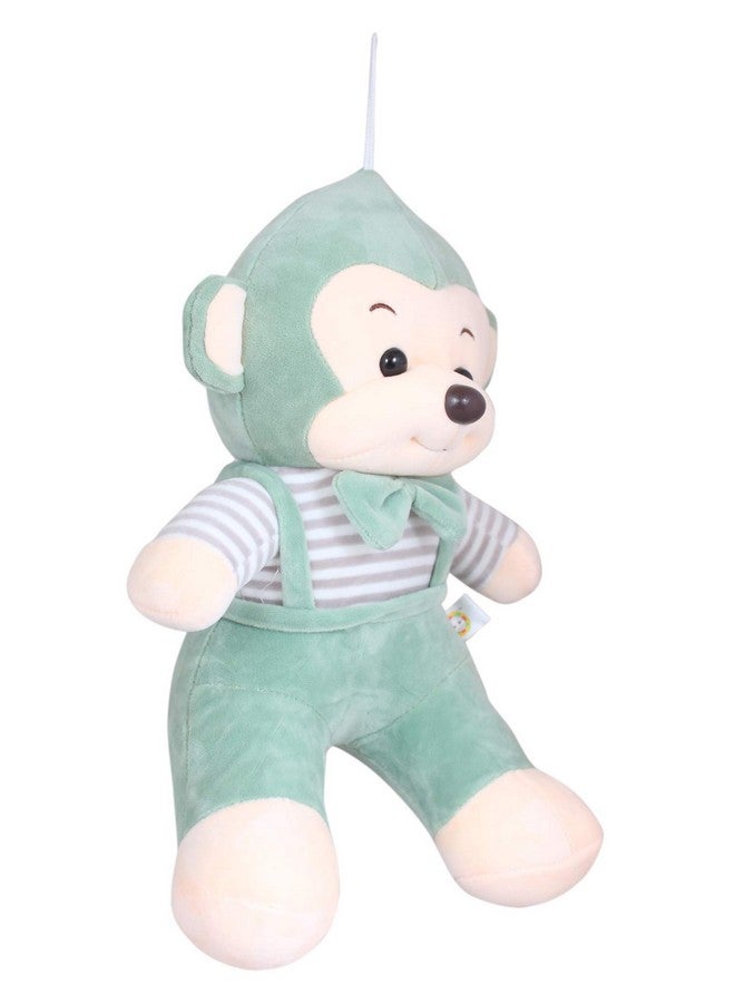 تيكلز لعبة محشوة ناعمة للغاية على شكل قرد أخضر من Tickles كهدية عيد ميلاد للأطفال (اللون: أخضر، المقاس: 32 سم) - Image 4