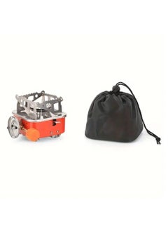 LDQ Portable Stainless Steel Camping Gas Stove With Electric Ignition-Windproof , Sturdy Support For Outdoor Hiking & Picnics  - Image 3