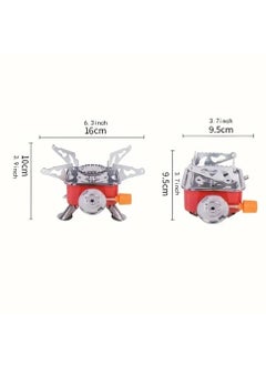 LDQ Portable Stainless Steel Camping Gas Stove With Electric Ignition-Windproof , Sturdy Support For Outdoor Hiking & Picnics  - Image 5