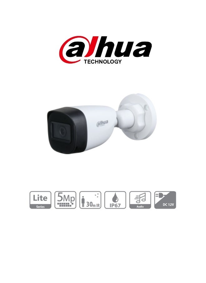 Dahua - 2PCS Analog DAHUA Outdoor  Camera Kit 5MP - Image 1