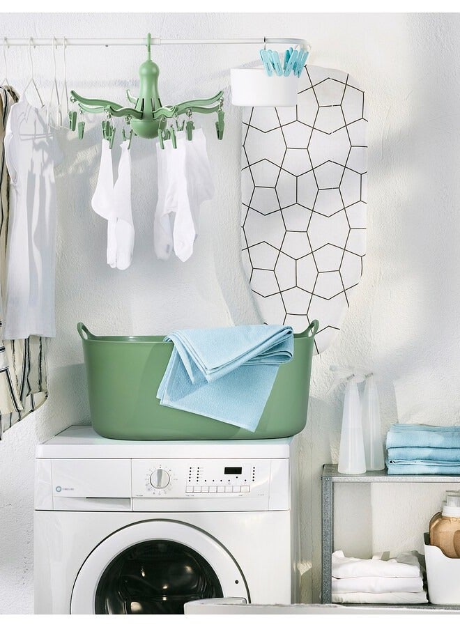 Hanging rack with 16 clips for clothes, socks, underwear, children's clothes and other small items, multi-color - Image 3
