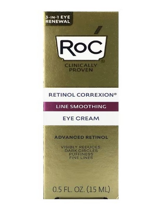 RoC Retinol Correxion Line Smoothing Eye Cream 0.5 fl oz 15 ml - Image 2