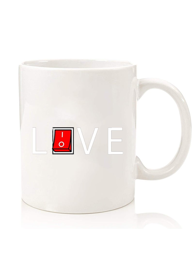 Theodor Premium Quality Two Sided Printed Coffee Mug Tea Cup For Home Office, Kids Men Women Live - Image 1