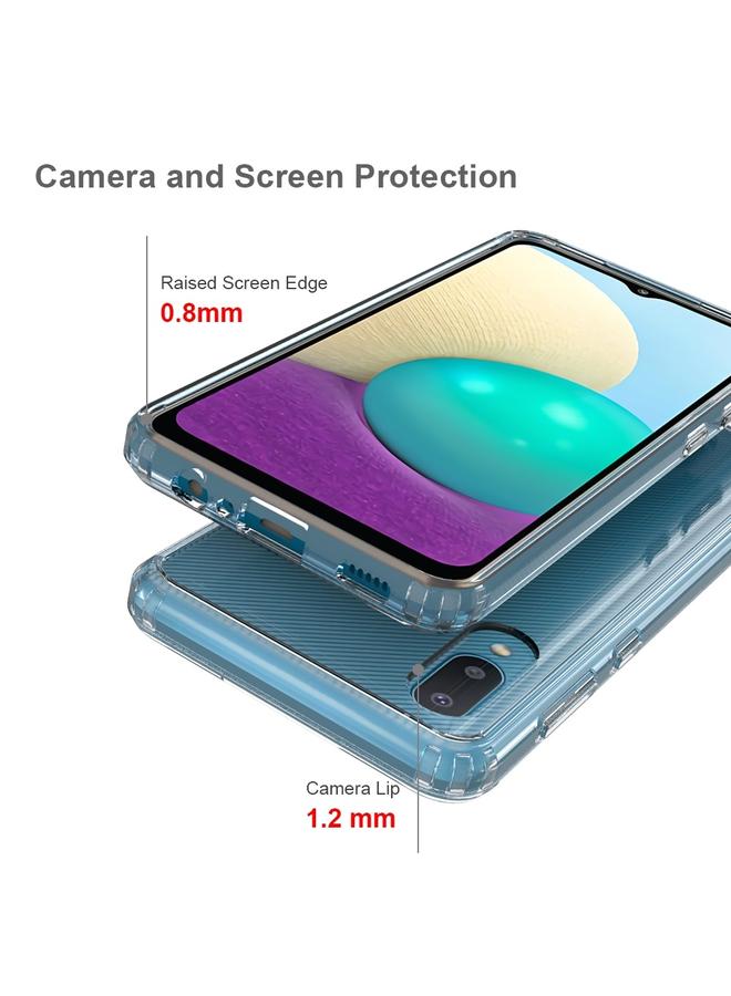 S-TOP Case For Samsung Galaxy A02 Shockproof Scratchproof TPU + Acrylic Protective Case - Image 3
