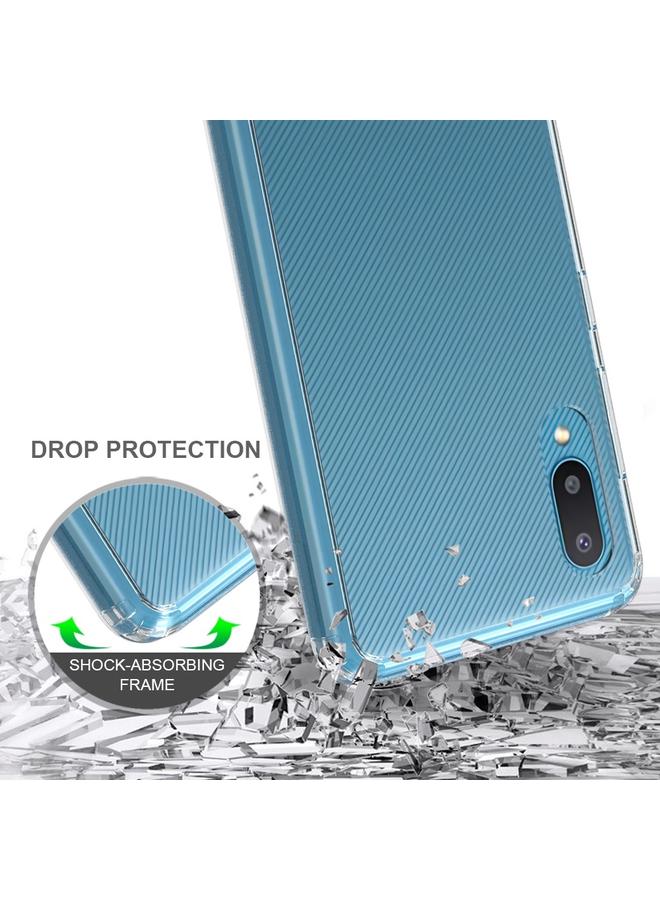S-TOP Case For Samsung Galaxy A02 Shockproof Scratchproof TPU + Acrylic Protective Case - Image 4