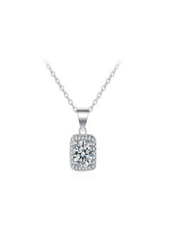 Light luxury niche design sense full diamond girl necklace