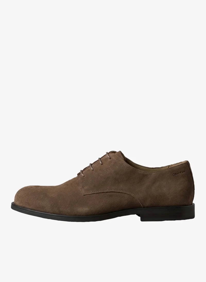 Calvin Klein Theo - Suede Derby Lace-Up Shoes