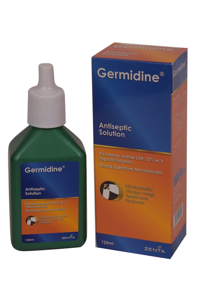 Germidine Antiseptic Solution-125Ml  - Image 1