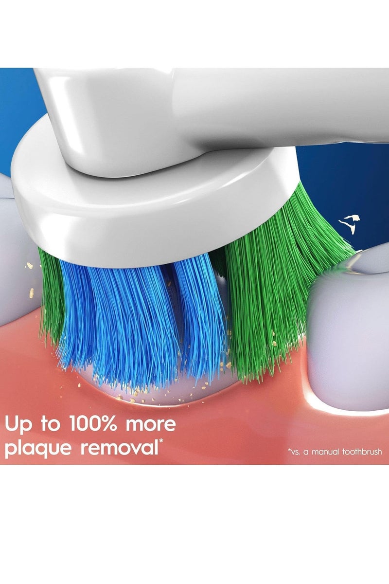 Oral-B PRO Battery Powered Toothbrush Precision Clean - White - Image 2