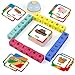 Edulok Word Race Cube Preschool Wooden Alphabet Letter Blocks Phonics Matching Games CVC Word Learning Toys - Image 2