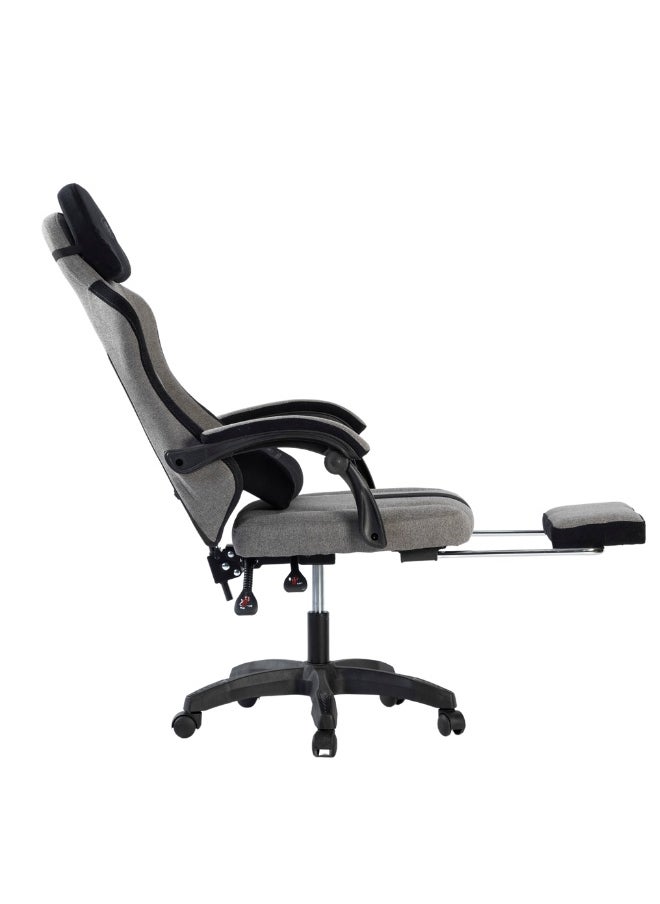 DEADSKULL Elite Gaming Chair  High-Back Comfort with Retractable Footrest & Ergonomic Support | Designed for eSports & Office Excellence DSS189  - Image 3