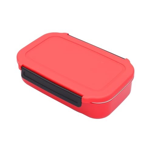 Jaypee Plus Insta Inner Stainless Steel Lunch Box for School Kids|Suitable for Office & Picnic |Spillproof with Silicon Seal |Food Grade | BPA Free, Red,900 ml - Image 3