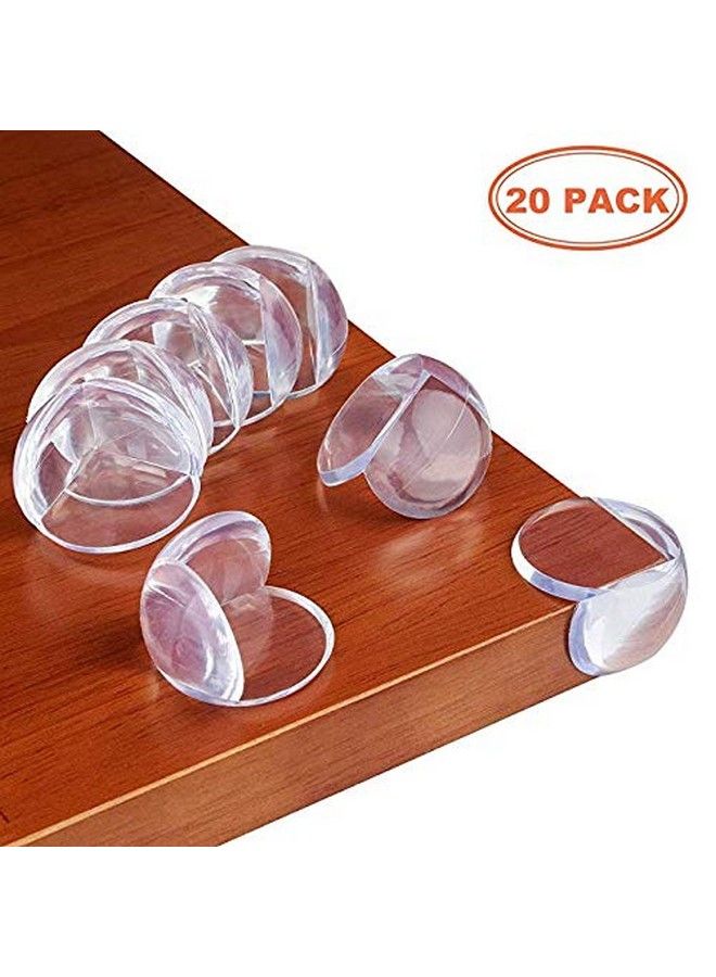 BABYSAFEHOUSE 20 Piece Corner Guards For Babies Protection From Sharp Edges And Corners Of Furniture (Transparent) - Image 3