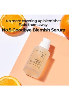 numbuzin numbuzin No.5 Goodbye Blemish Serum 50ml | Vitamin Serum, Blemish, Acne-marks, Redness  - Image 2