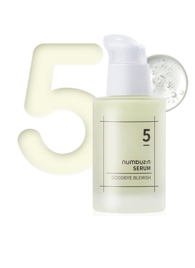 numbuzin numbuzin No.5 Goodbye Blemish Serum 50ml | Vitamin Serum, Blemish, Acne-marks, Redness  - Image 1