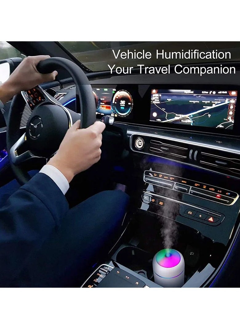 H2O - Home Small USB Diffuser Humidifiers Mini Nebulizer Aromatherapy Car Essential Oil Aroma Diffusers - Image 1