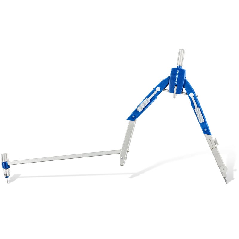 Staedtler Comfort 4 Pc Metal 6" Quick Setting Compass Set, 552 02 - Image 2