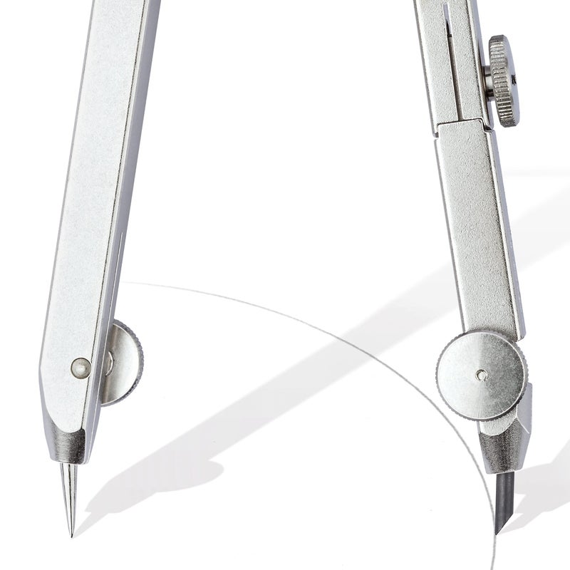 Staedtler Comfort 4 Pc Metal 6" Quick Setting Compass Set, 552 02 - Image 5