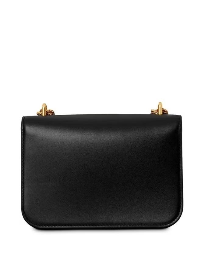 Burch Tory Burch Eleanor Magnetic Closure Crossbody Bag, Leather Chain Strap Shoulder Bag - Image 2