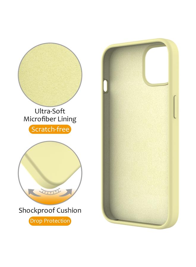 S-TOP Case For iPhone 15 Liquid Silicone MagSafe Magnetic Phone Case with Ring Holder - Image 4