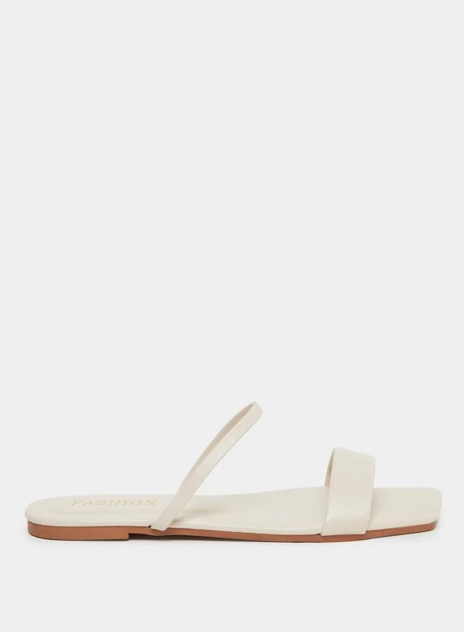 Take Two Take Two Women Beige Flat Sandals