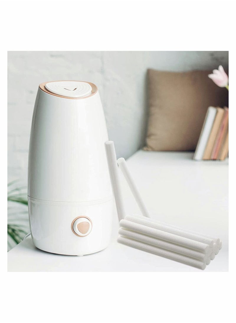 Captaintech Humidifier Sticks Filter Replacement Wick 40 Pieces Refill SticksCotton for Cool Mist Humidifiers Portable Diffuser USB Mini in Office Bedroom 4 Inch  - Image 4