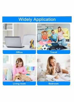 Captaintech Humidifier Sticks Filter Replacement Wick 40 Pieces Refill SticksCotton for Cool Mist Humidifiers Portable Diffuser USB Mini in Office Bedroom 4 Inch  - Image 5
