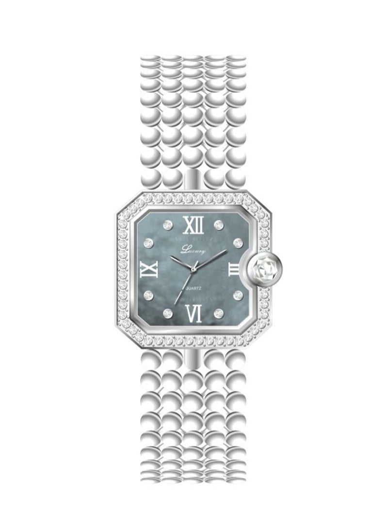 لكجر ساعة سهرة راقية في الملبس و حديثة نسائية ضد الماء و بجودة عالية من Luxure