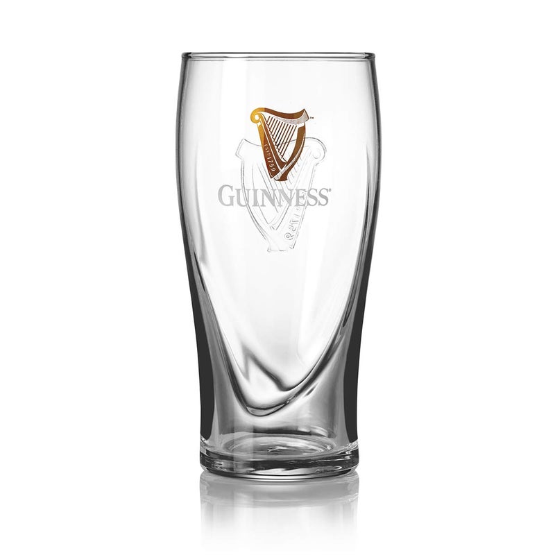 GUINNESS Guinness Gravity Official Beer Pint Glass  Large 20oz Pints Drinking Thick Beer Glasses Beer 20 oz Glasses 