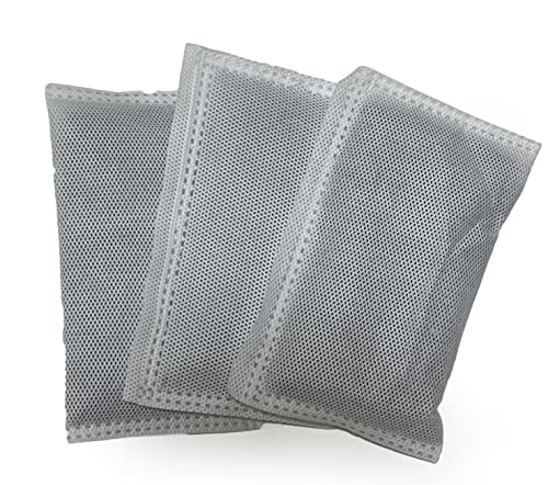 Nispira Nispira Activated Charcoal Odor Filter Refill Deodorizers 3 Packs For Trash Cans 8 Gallon and Larger Compatible with Itouchless 