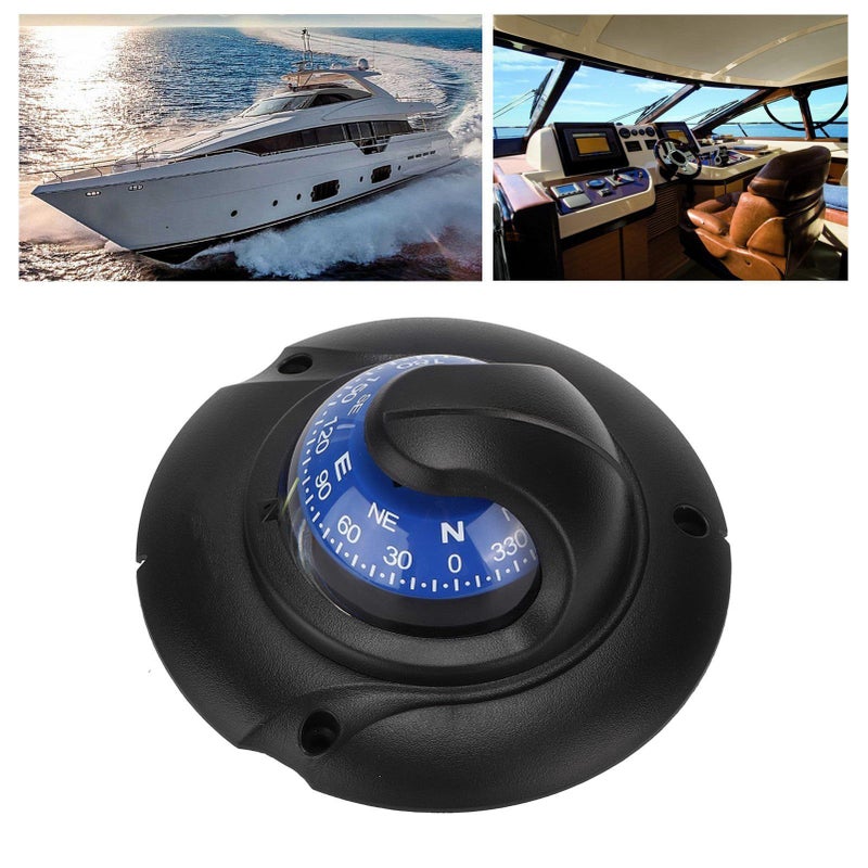 Magnetic Navigation Flush Mount High Accuracy ABS with LED Light for Marine Yacht Outdoors Hiking - Image 5