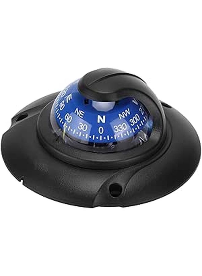 Magnetic Navigation Flush Mount High Accuracy ABS with LED Light for Marine Yacht Outdoors Hiking - Image 1