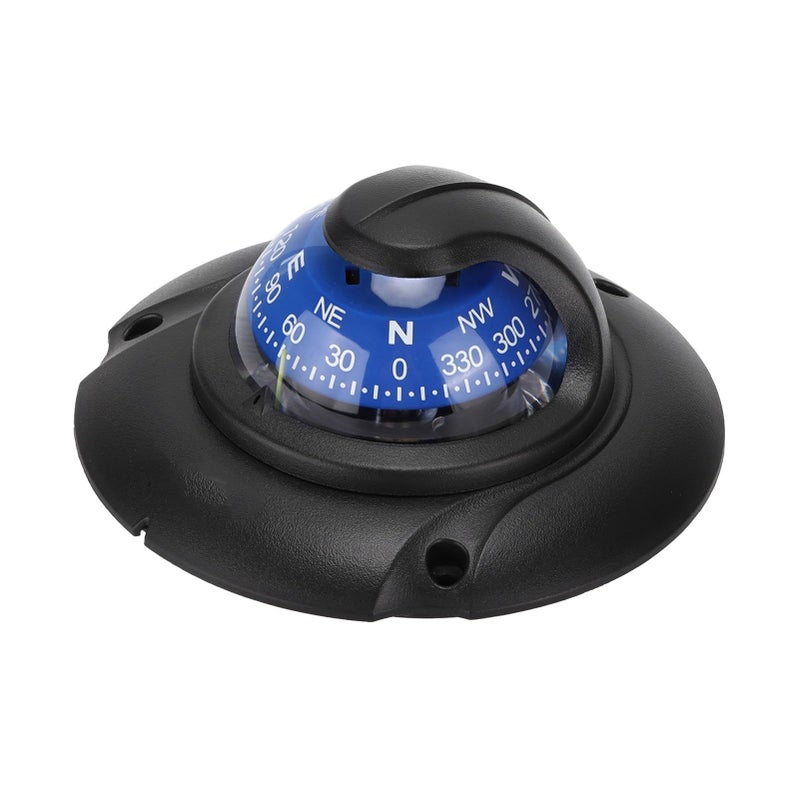 Magnetic Navigation Flush Mount High Accuracy ABS with LED Light for Marine Yacht Outdoors Hiking - Image 2
