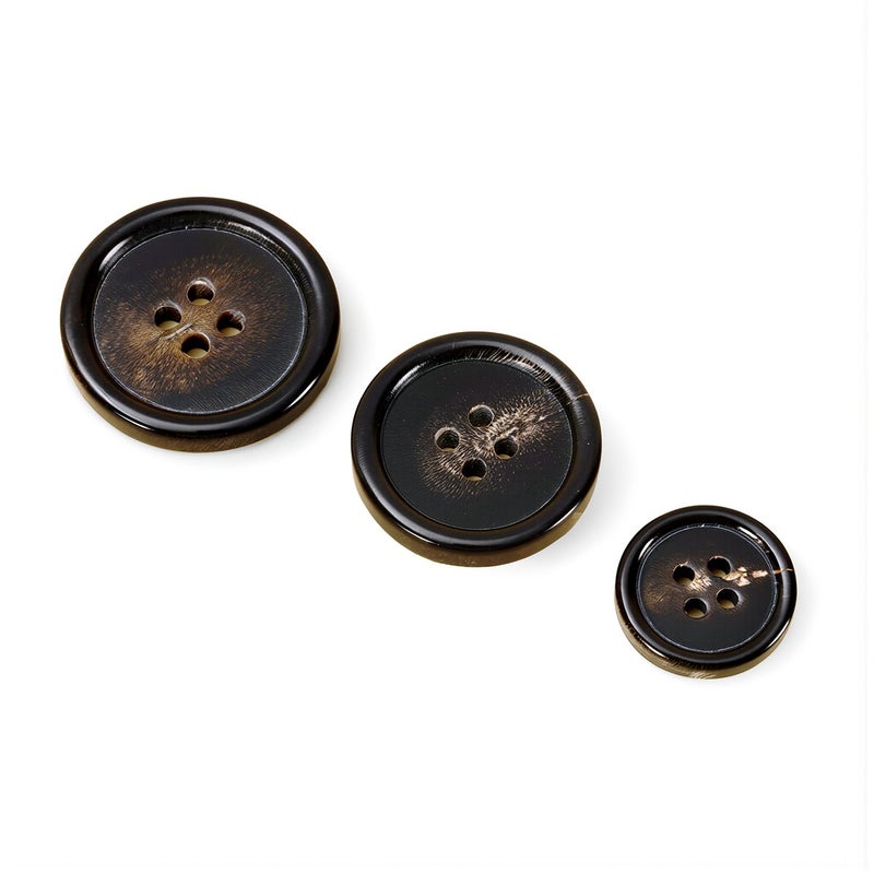 High Compatibility 20mm 32L Horn Buttons Universal For Most Suit Coat Blazer Buttons Replacement - Image 5