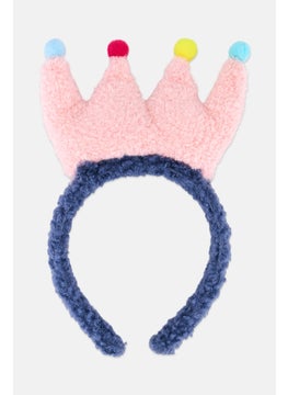 Kids Girl Faux Fur Antennae Crown Headband, Blue/Pink Combo - pzsku/Z8EF28173748BD37C9945Z/45/_/1738678432/5d02e554-c576-493e-bcad-8f071c0f341b