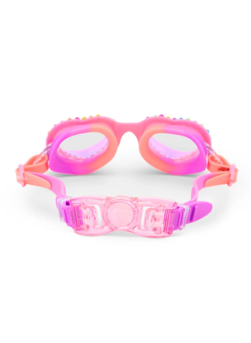 بلينج2O Be True Pink Candy Heart Kids' Swim Goggles - Image 2