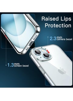 Houmt iPhone 15 Case 6.1 Inch Soft TPU Silicone Clear Anti Scratch Yellow Resistant Slim Thin Protective Case Cover for Apple iPhone 15 2023 Released  - Image 5