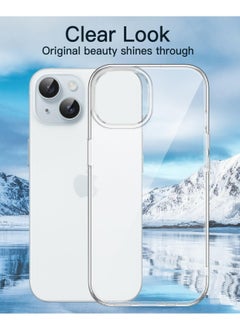 Houmt iPhone 15 Case 6.1 Inch Soft TPU Silicone Clear Anti Scratch Yellow Resistant Slim Thin Protective Case Cover for Apple iPhone 15 2023 Released  - Image 3