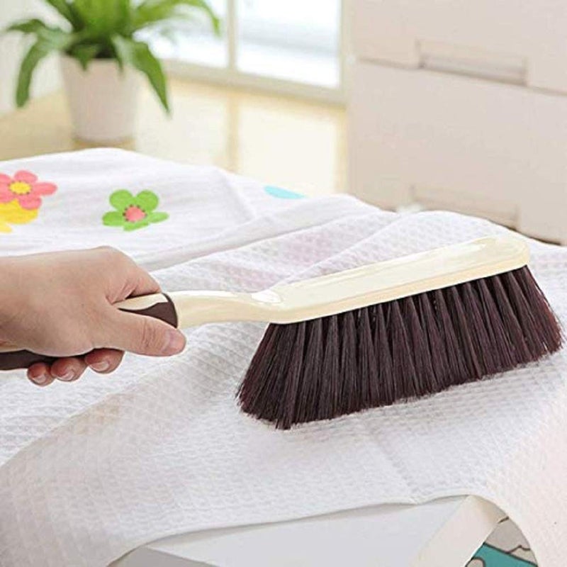 Kytaste kytaste Soft Bristle Leaf Design Cleaning Brush for Home CarpetCar Interior Set of2  - Image 2
