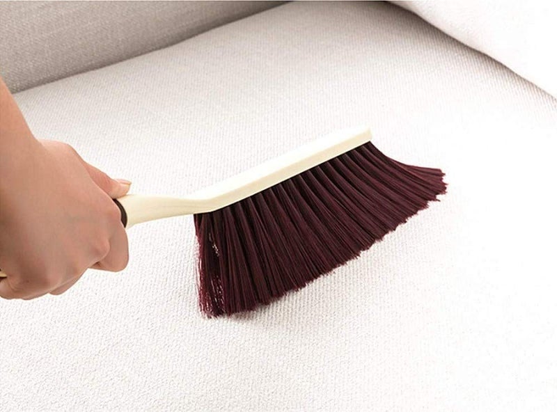 Kytaste kytaste Soft Bristle Leaf Design Cleaning Brush for Home CarpetCar Interior Set of2  - Image 3