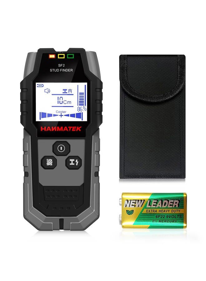 HANMATEK SF2 Wall Scanner Detector Multifunctional Stud Finder Wood / Ferrous Metals / Non-ferrous Metals / Cable - Image 1