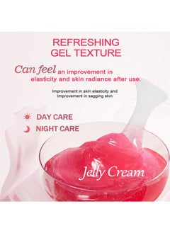 KOEC Collagen Jelly Face Serum,Collagen Jelly Cream with Niacinamide, Plant Extract and Hydrolyzed Collagen,Face Serum Moisturiser - Boosts Skin's Barrier Hydration and Glow,For All Skin Types(100G)  - Image 4